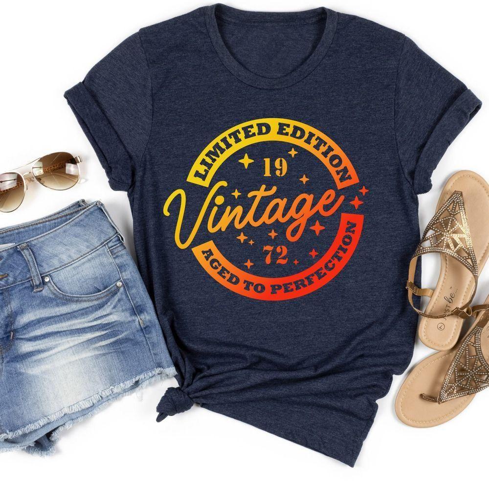 Retro 1972 Edition Birthday Vuitino Merch